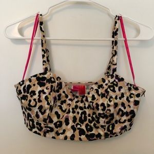 Cheetah print Crop top/bralette